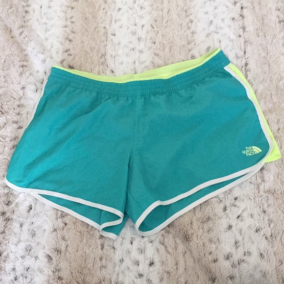 The North Face Pants - The North Face Flight Series teal shorts, size L